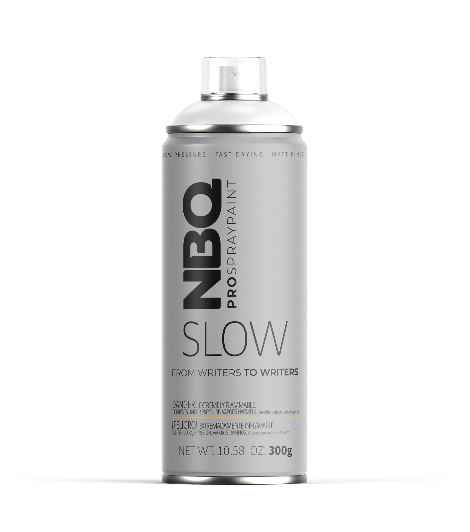 NBQ Slow Low Pressure White Spray Paint